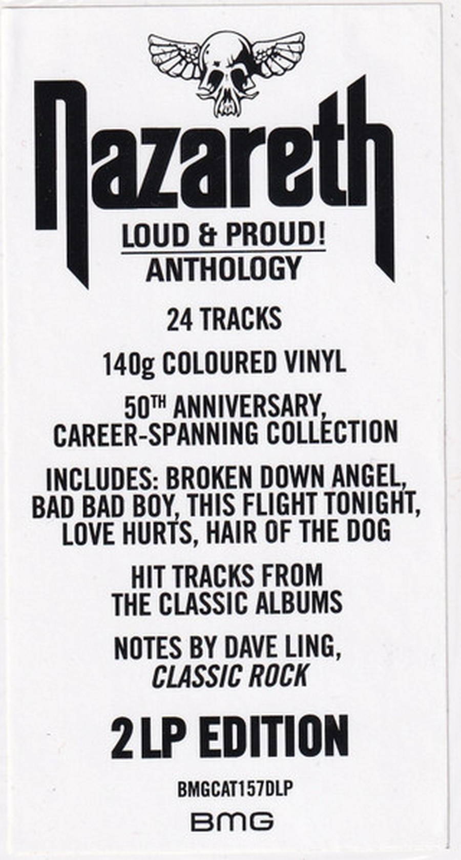 Nazareth – Loud &amp; Proud! Anthology (2LP color)